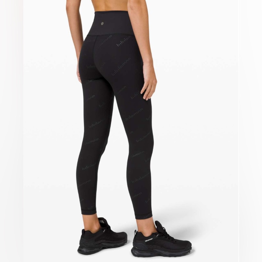 Rare, Special Edition Lululemon Wunder Train High Rise Tight 25" Size 2